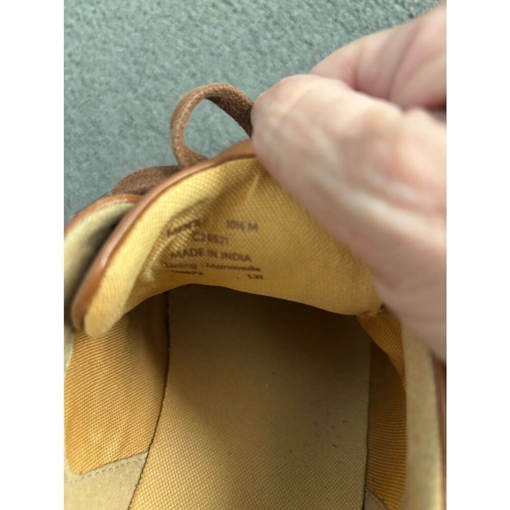 Cole Haan Brown Leather Low-Top Sneakers - Picture 3 of 6
